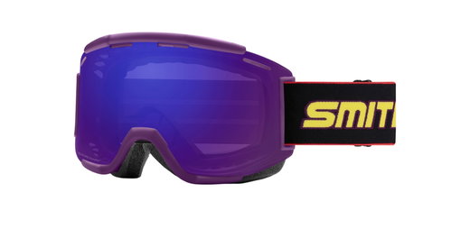 Smith Fahrradbrille Squad MTB (ChromaPop-Anti-Fog-Scheibe) schwarz/violett - 1 Brille